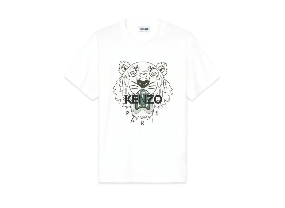KENZO T-Shirt tigre Tigre "White"