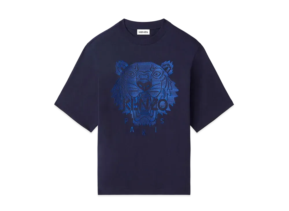KENZO OverSized T-shirt tigre Tigre "Navy Blue"