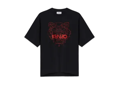 KENZO Loose T-shirt tiger Tigre "Black"