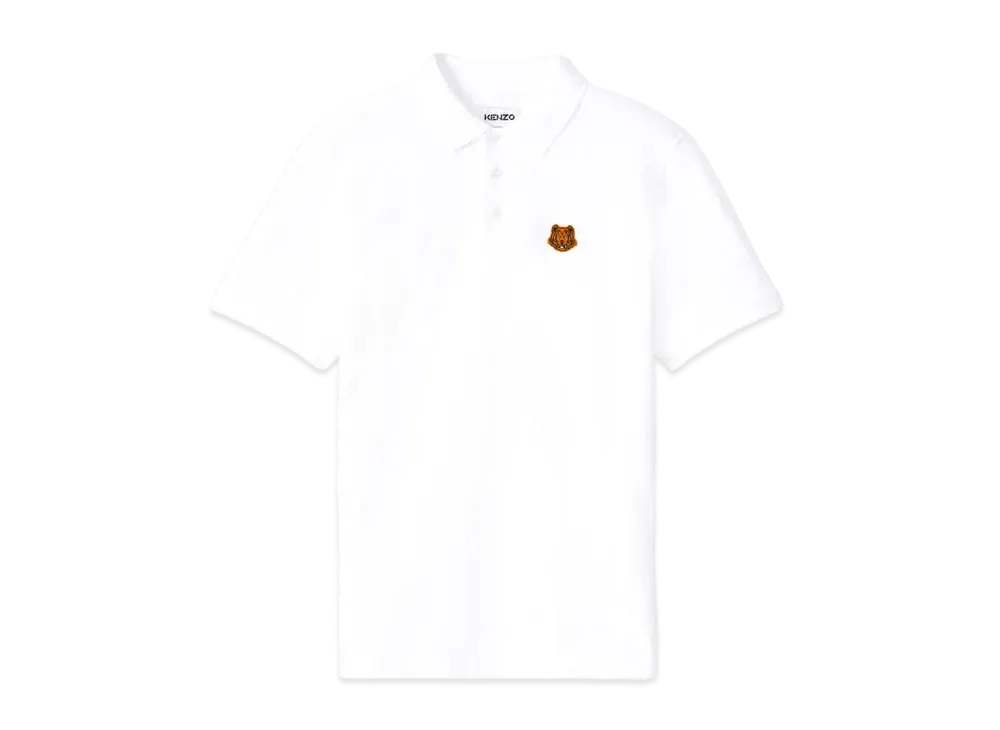 KENZO PoloShirt tiger Tigre Crest "White"