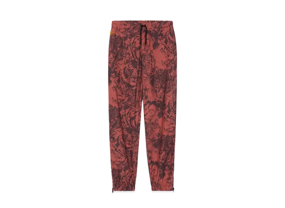 KENZO Track Pants 'Wildtigers' "Dark Rose"