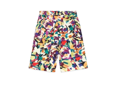 KENZO Short Cargo Pants 'Archive Floral' "Khaki"