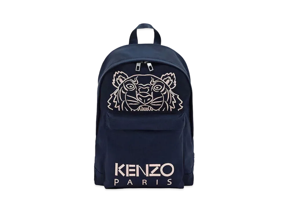 KENZO Cotton Back Bag Kampus tiger Tiger "Midnight Blue"