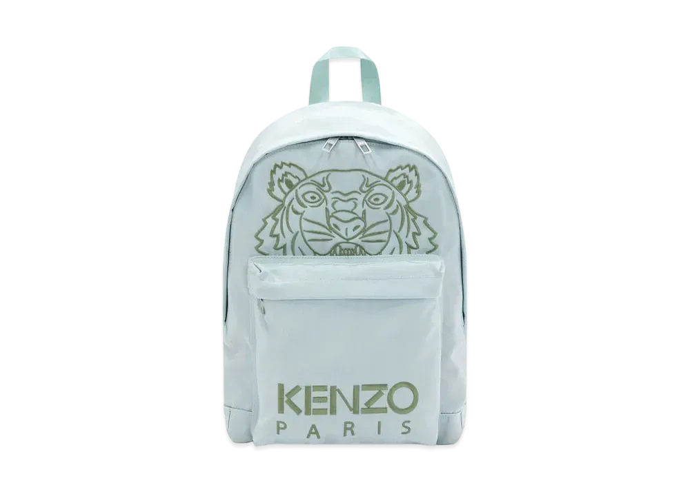 KENZO Cotton Back Bag Kampus tiger Tiger "Sage Green"
