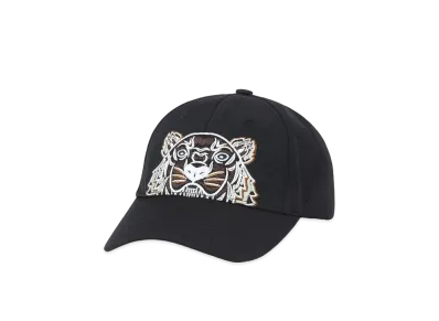 KENZO Canvas Cap Kampus tiger Tiger "Black/Gold"