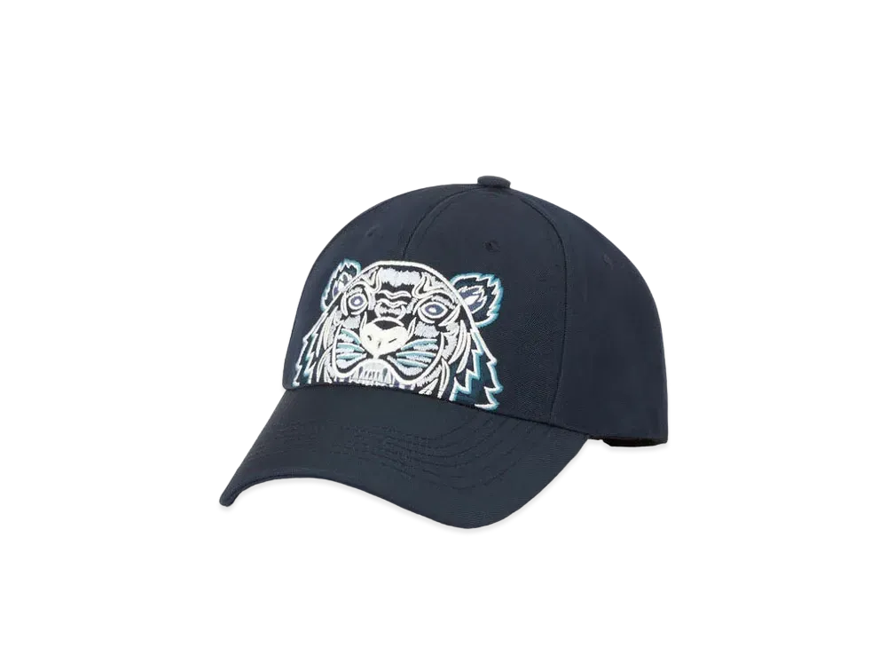KENZO Canvas Cap Kampus tiger Tiger "Midnight Blue"