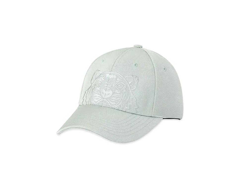 KENZO Canvas Cap Kampus tiger Tiger "Sage Green"