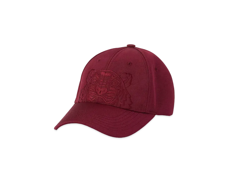 KENZO Canvas Cap Kampus tiger Tiger "Carmine"