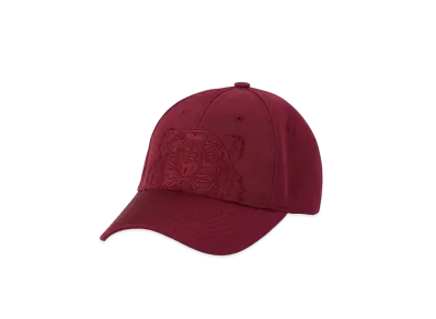KENZO Canvas Cap Kampus tiger Tiger "Carmine"