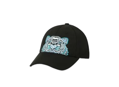 KENZO Canvas Cap Kampus tiger Tiger "Black/Blue"