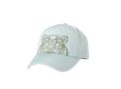 KENZO Canvas Cap Kampus tiger Tiger "Sage Green"