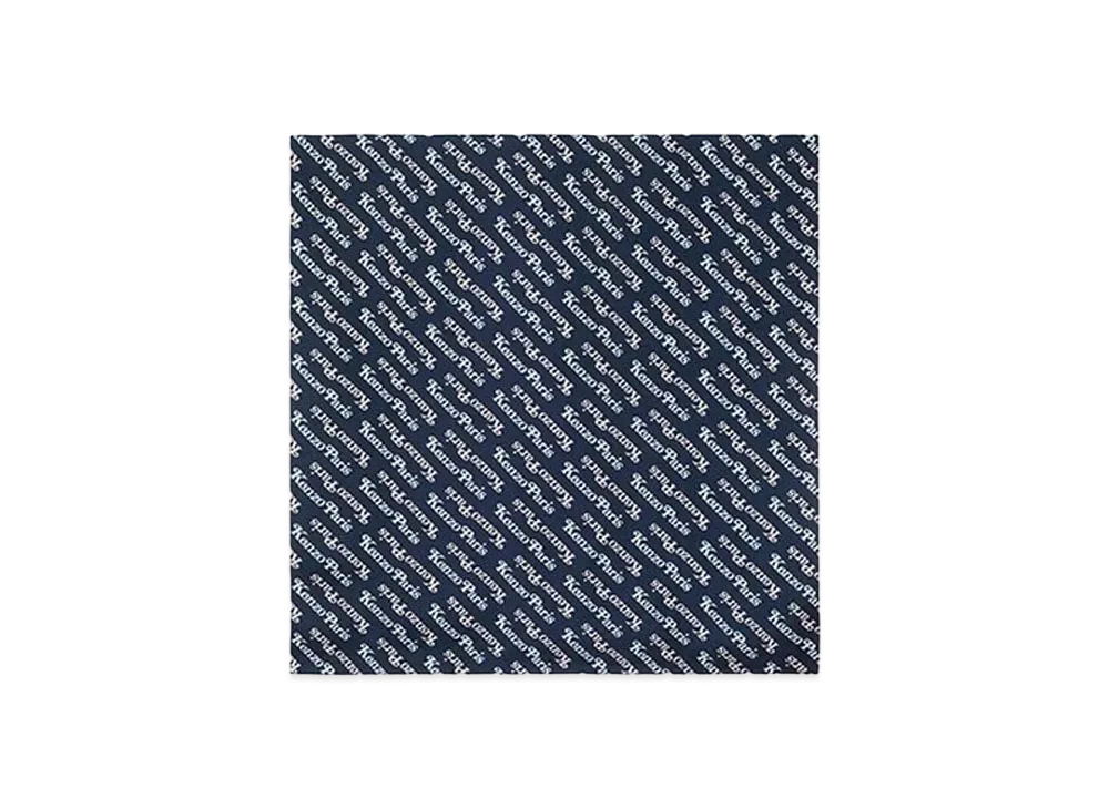 KENZO x VERDY Silk Square "Navy"
