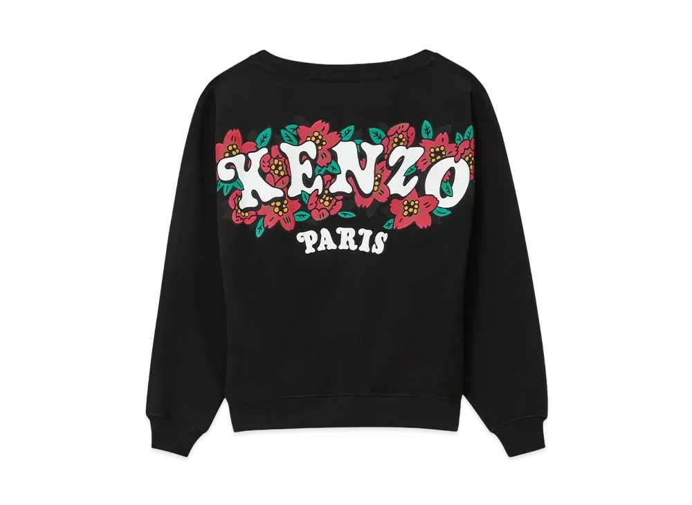 KENZO VERDY MARKET Cotton Sweat "Black"