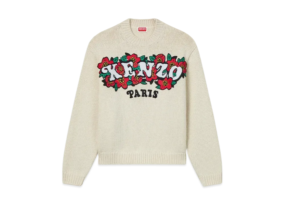 KENZO VERDY MARKET Embroidery Jumper "Ivory"