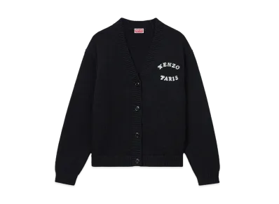 KENZO VERDY MARKET Embroidery Knit Cardigan "Black"