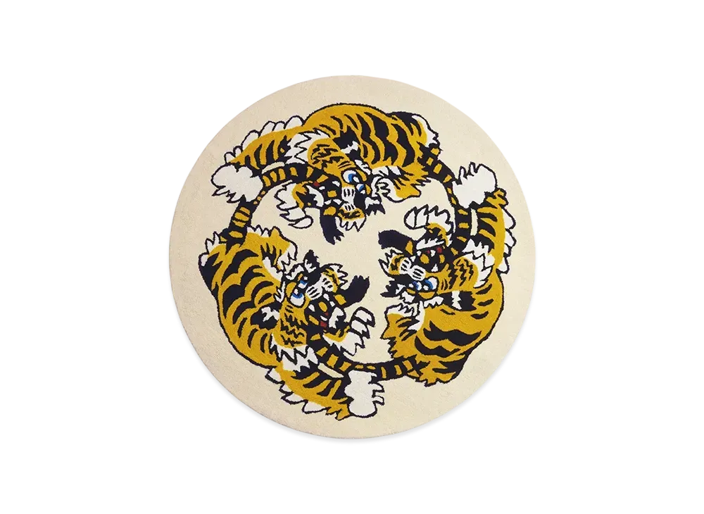 KENZO VERDY MARKET Hand Made Rug "White"