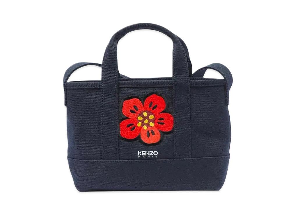 KENZO Utility Boke Flower Tote Bag "Blue" FE58SA910F34