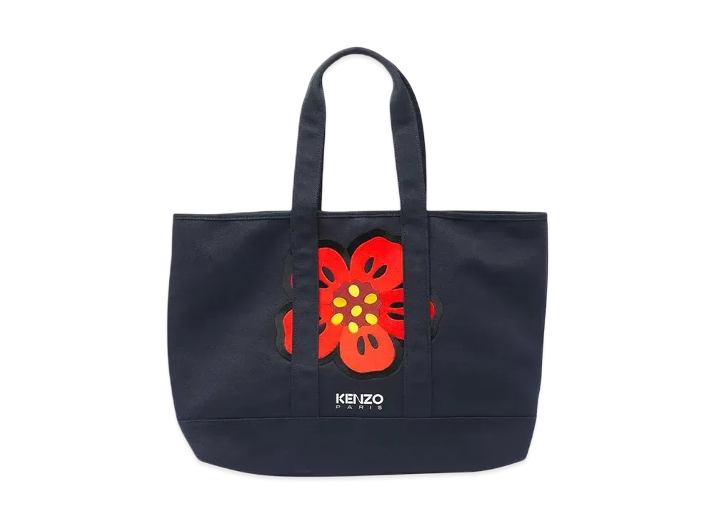 KENZO Utility Boke Flower Tote Bag "Blue" FE58SA911F34