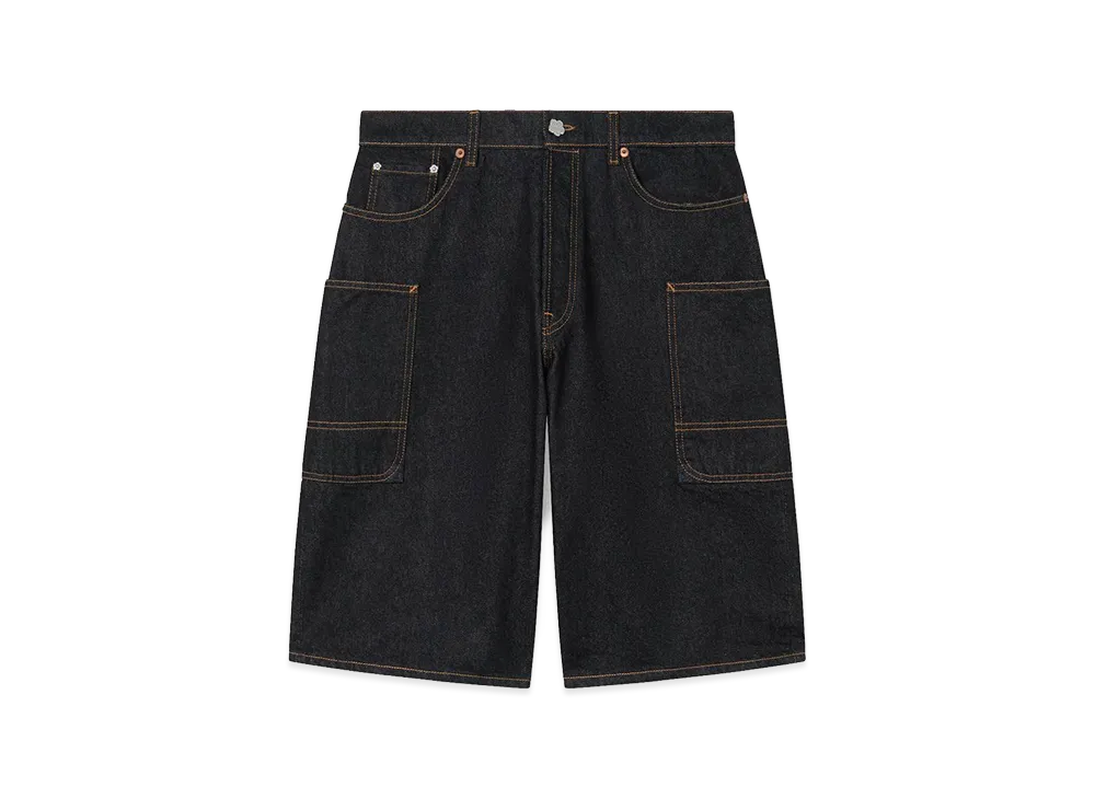 KENZO Monkey Fit Short in Japanese Denim 