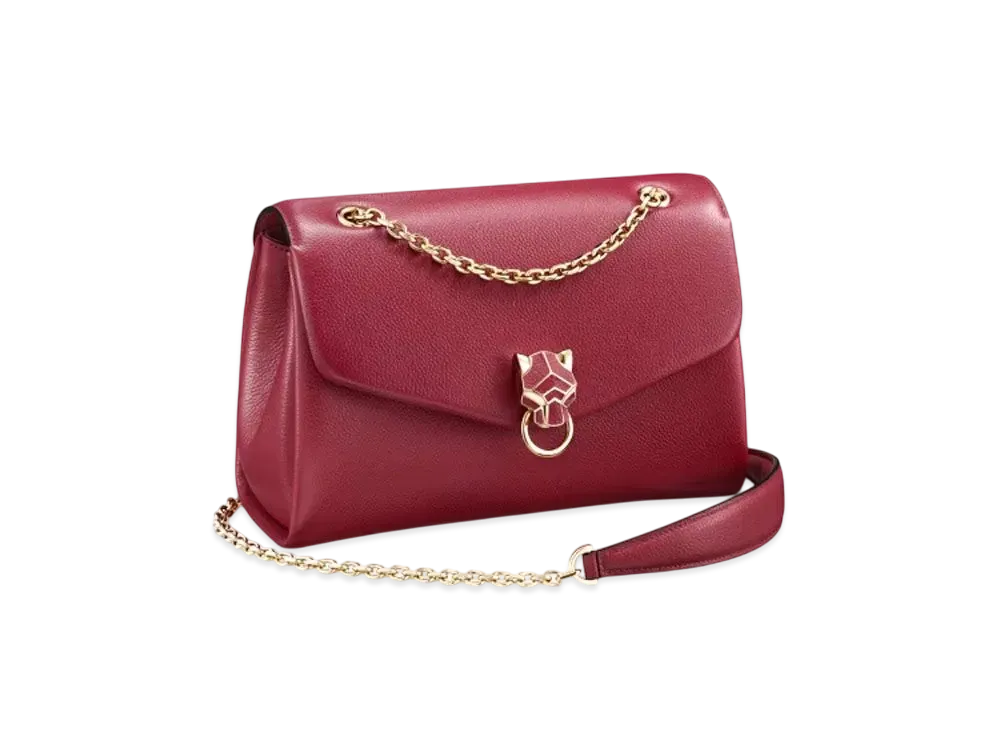 Cartier Panthere de Cartier Bag, Chain Bag, Small Model "Bordeaux"