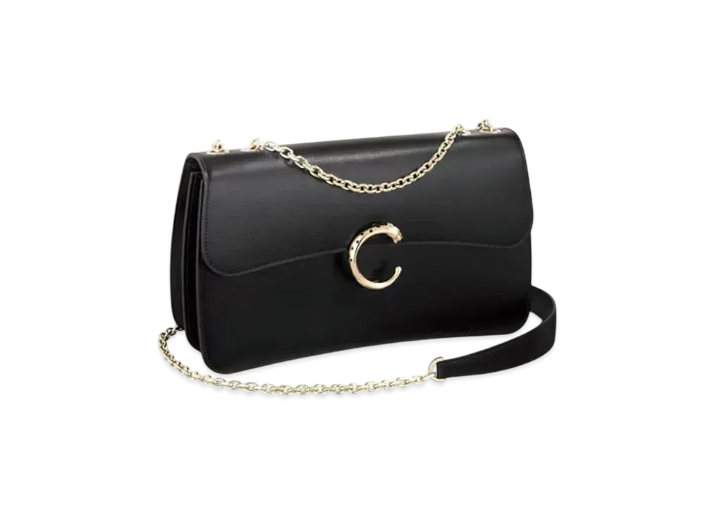 Cartier Chain Bag Small, Panthere de Cartier "Gold/Black"