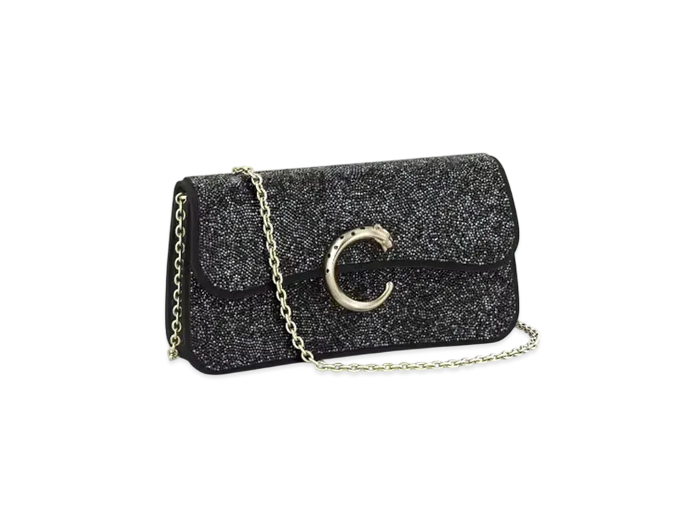 Cartier Chain Bag Mini, Panthere de Cartier "Black"