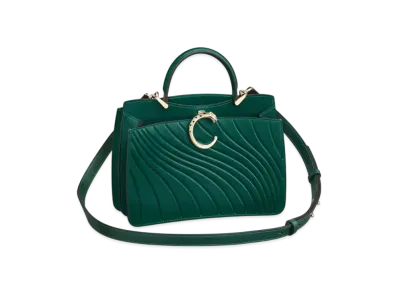 Cartier Handle Bag Mini Model, Panthere de Cartier "Emerald Green"