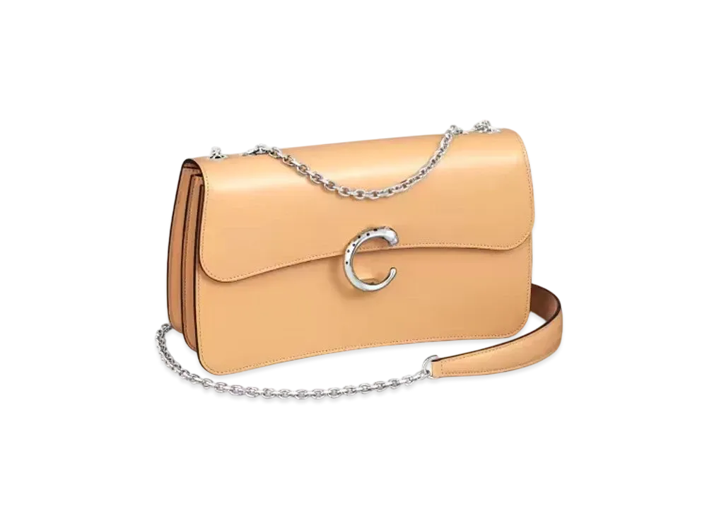 Cartier Chain Bag Small Model, Panthere de Cartier "Camel Beige"