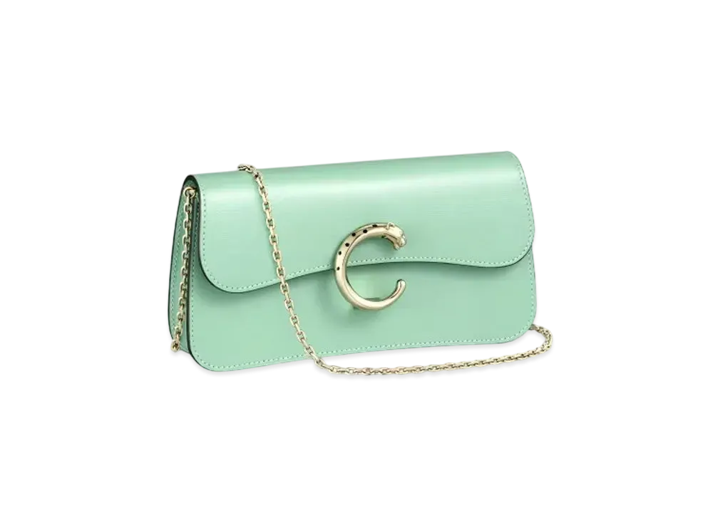 Cartier Chain Bag Mini, Panthere de Cartier "Sage Green"