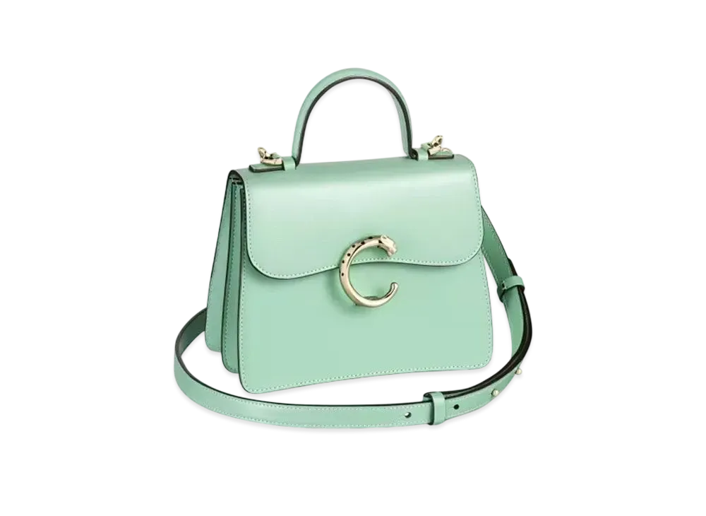 Cartier Handle Bag Mini, Panthere de Cartier "Sage Green"