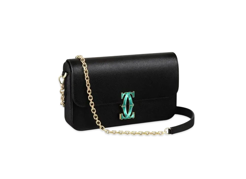 Cartier Mini Chain Bag, C de Cartier "Black"