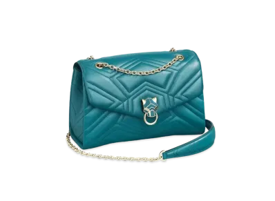 Cartier Small Model Chain Bag, Panthere de Cartier "Petrol Blue"