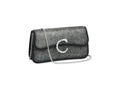 Cartier Panthere de Cartier Bag, Chain Bag "Silver/Black"