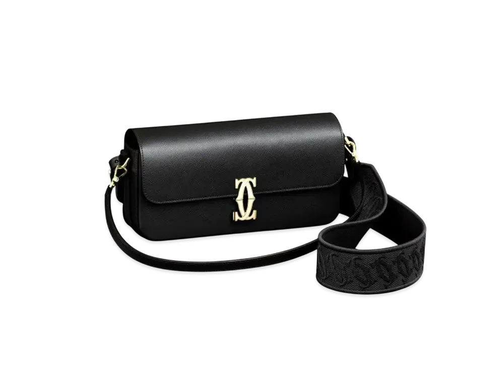 Cartier C de Cartier East-West Bag "Black"