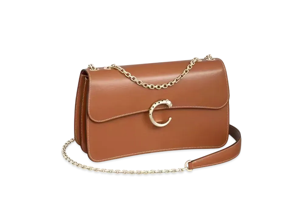 Cartier Chain Bag Small, Panthere de Cartier "Caramel"