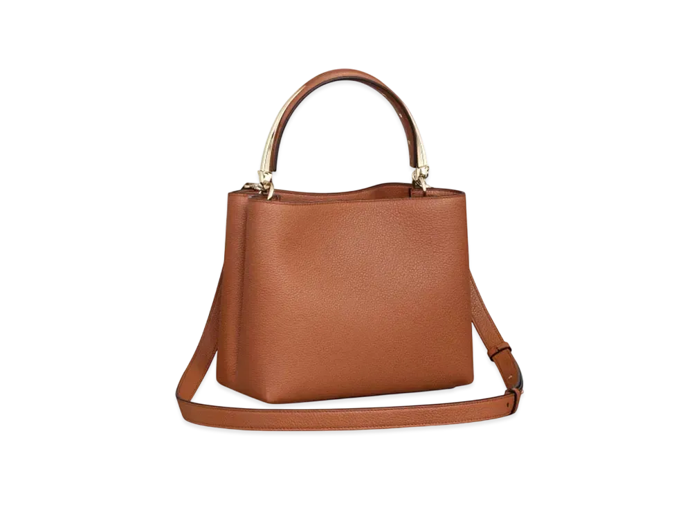 Cartier Top Handle Bag Small Model, Panthere de Cartier "Caramel"