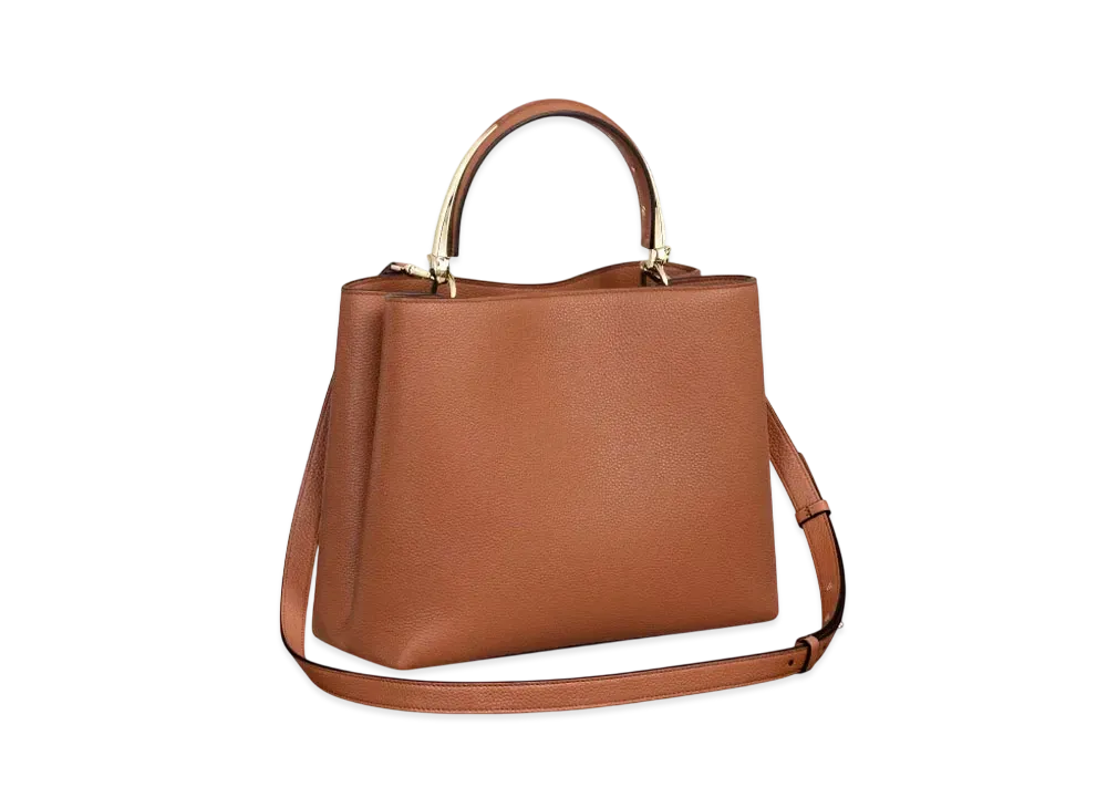 Cartier Medium Model Handle Bag, Panthere de Cartier "Caramel"