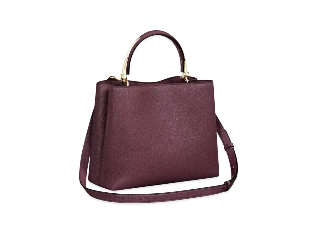 Cartier Medium Model Handle Bag, Panthere de Cartier "Plum"