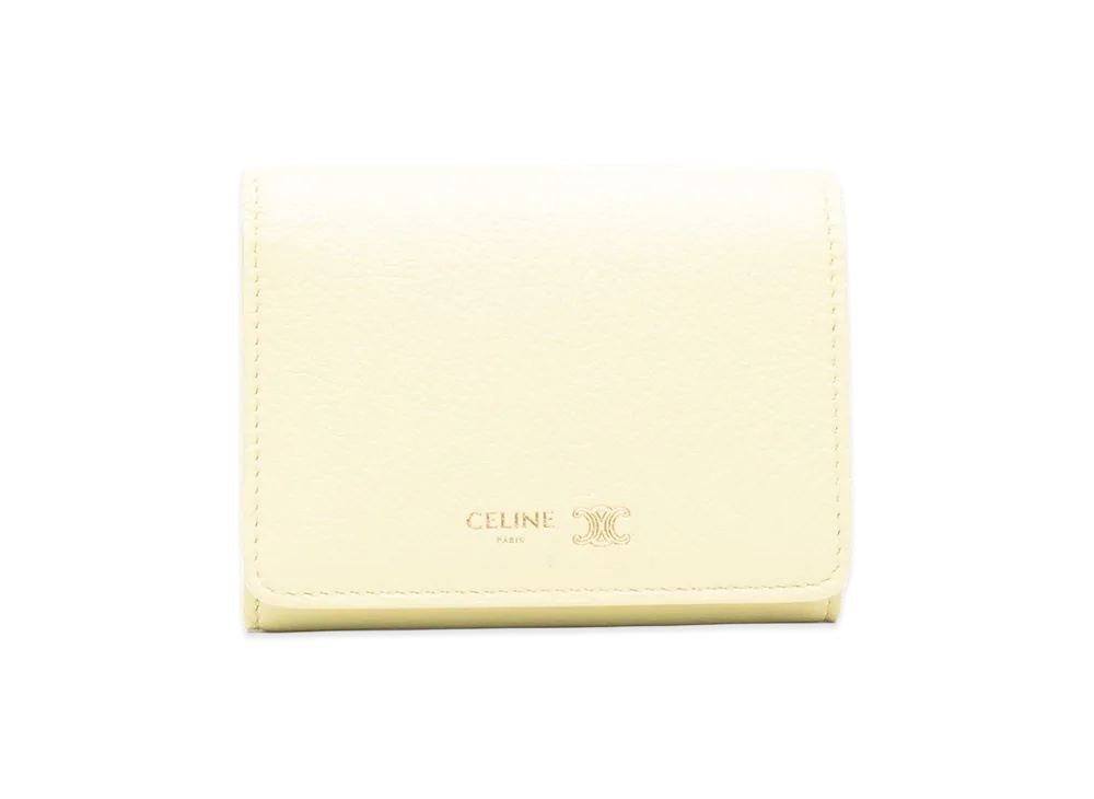 CELINE Women's Capsule Wallets "Yellow"