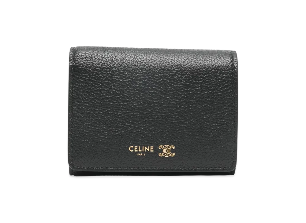 CELINE Women's Capsule Wallets "Black"
