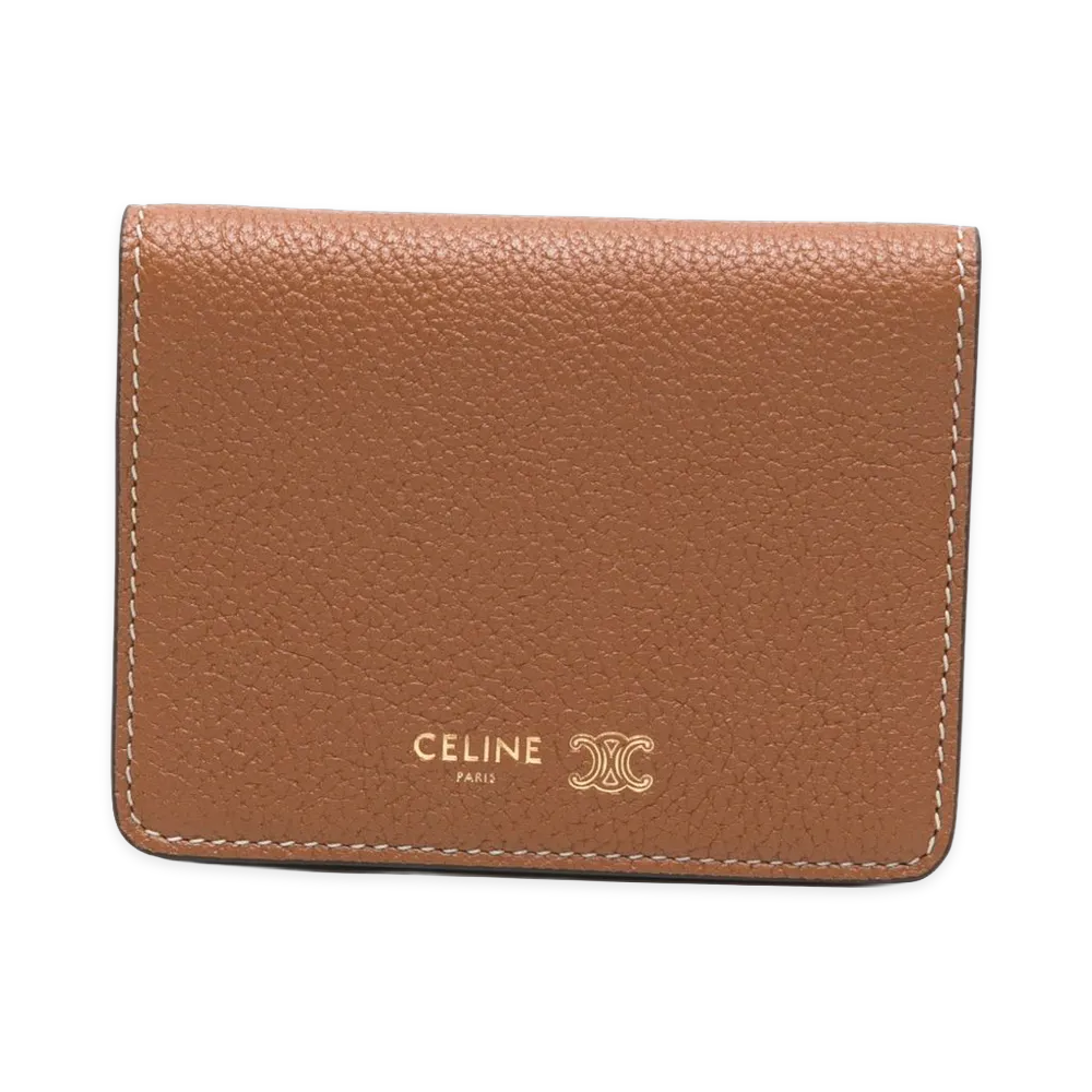 CELINE Capsule Wallets Luggage "Brown"