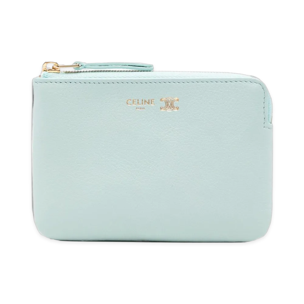 CELINE Capsule Wallets "Light Blue"