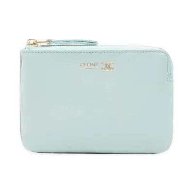 CELINE Capsule Wallets "Light Blue"