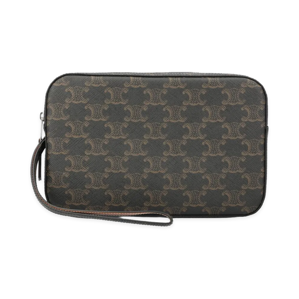CELINE Wallets Luggage "Brown"