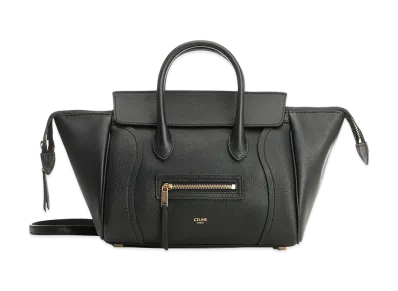 CELINE Women's Small Luggage Bag "Black"