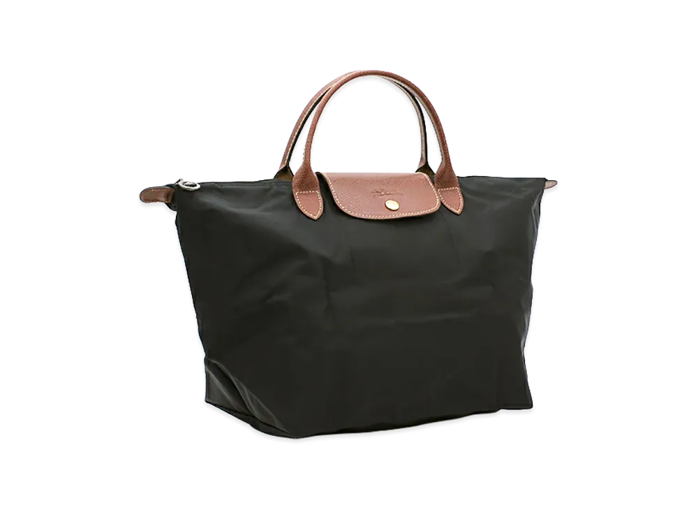 LONGCHAMP Women's Handbag Size M Le Pliage "Noir"