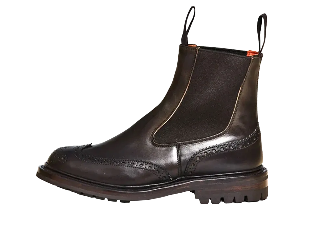 Tricker’s Women's Silvia 6230 Burnished "Espresso" L2754 Commando Sole