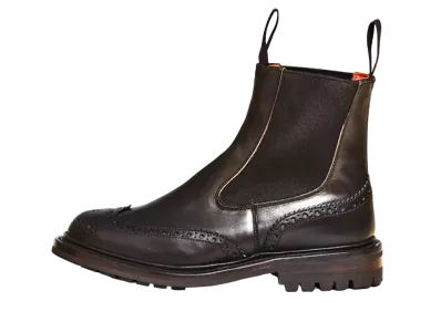 Tricker’s Women's Silvia 6230 Burnished "Espresso" L2754 Commando Sole