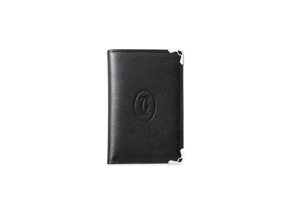 Cartier 4-Credit Card Holder, Must de Cartier "Black"