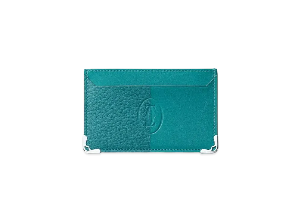 Cartier Simple Card Holder, Must de Cartier "Turquoise"